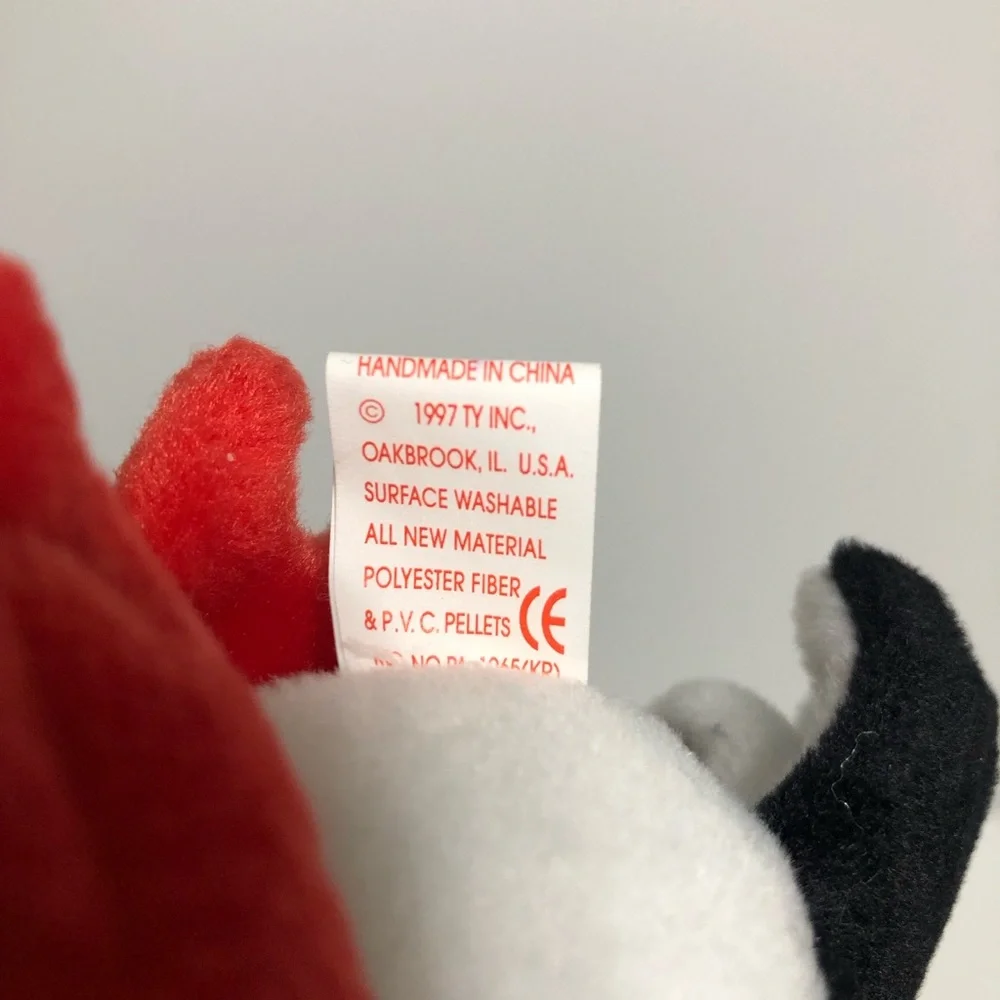 Ty beanie baby collection‎ Plush Puffin with orange and Black Features